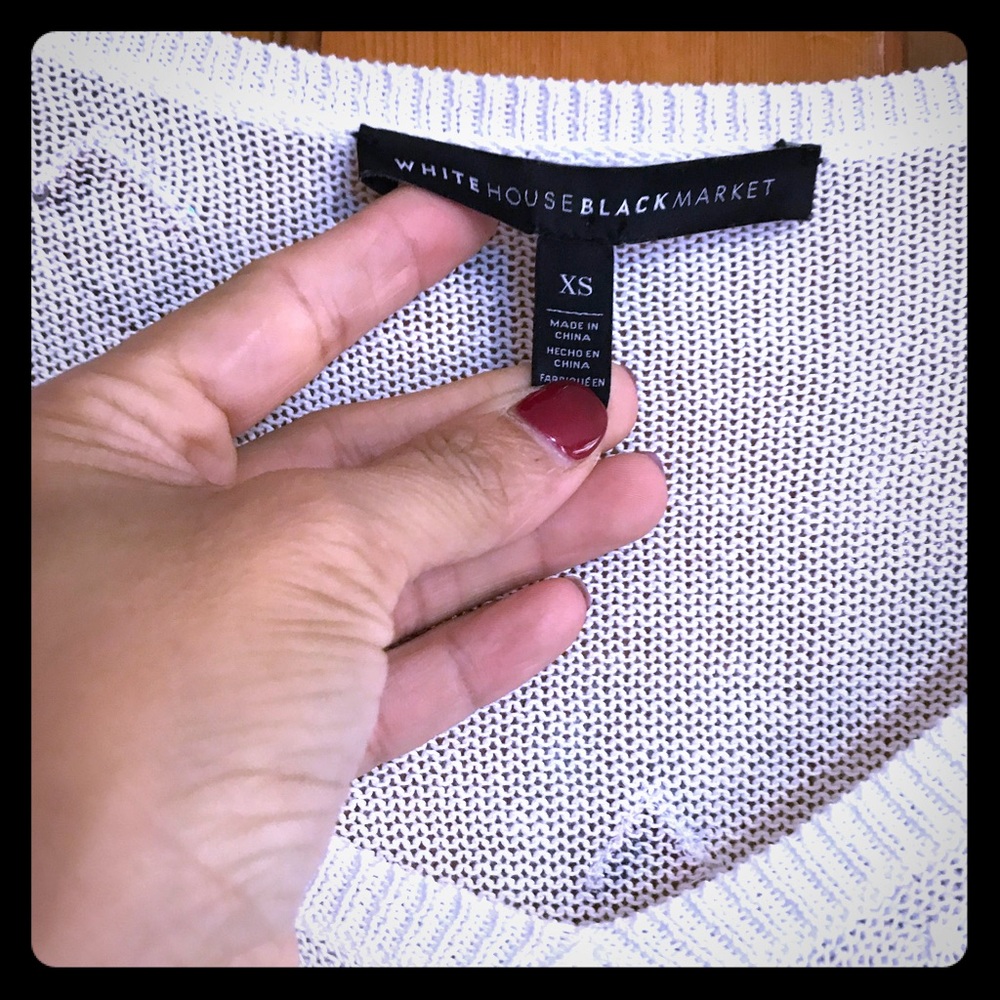 Brand new Whtie House Black Market sweater